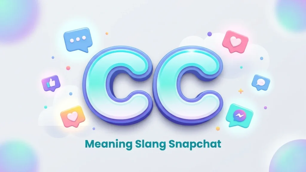 cc meaning slang snapchat