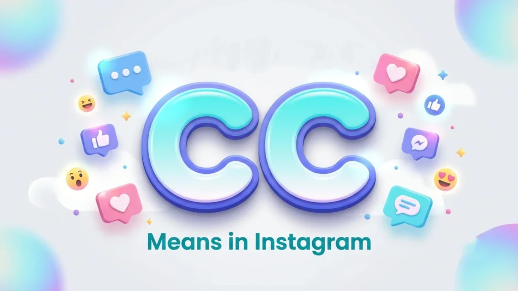 cc means in instagram