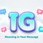 ig meaning in text message