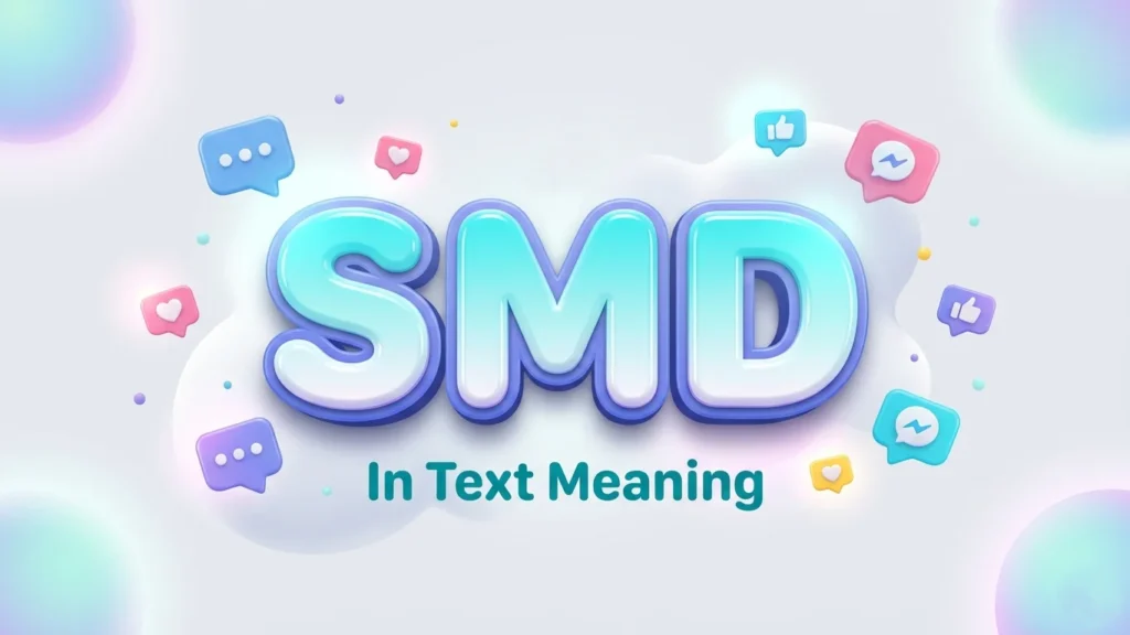 smd in text meaning