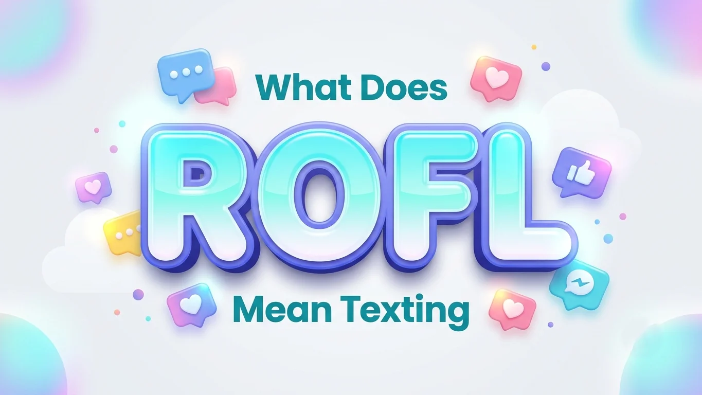 what does rofl mean texting