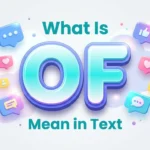 what is of mean in text