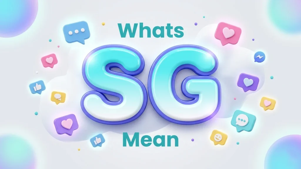 whats sg mean