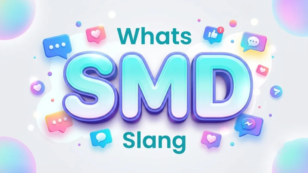 whats smd slang